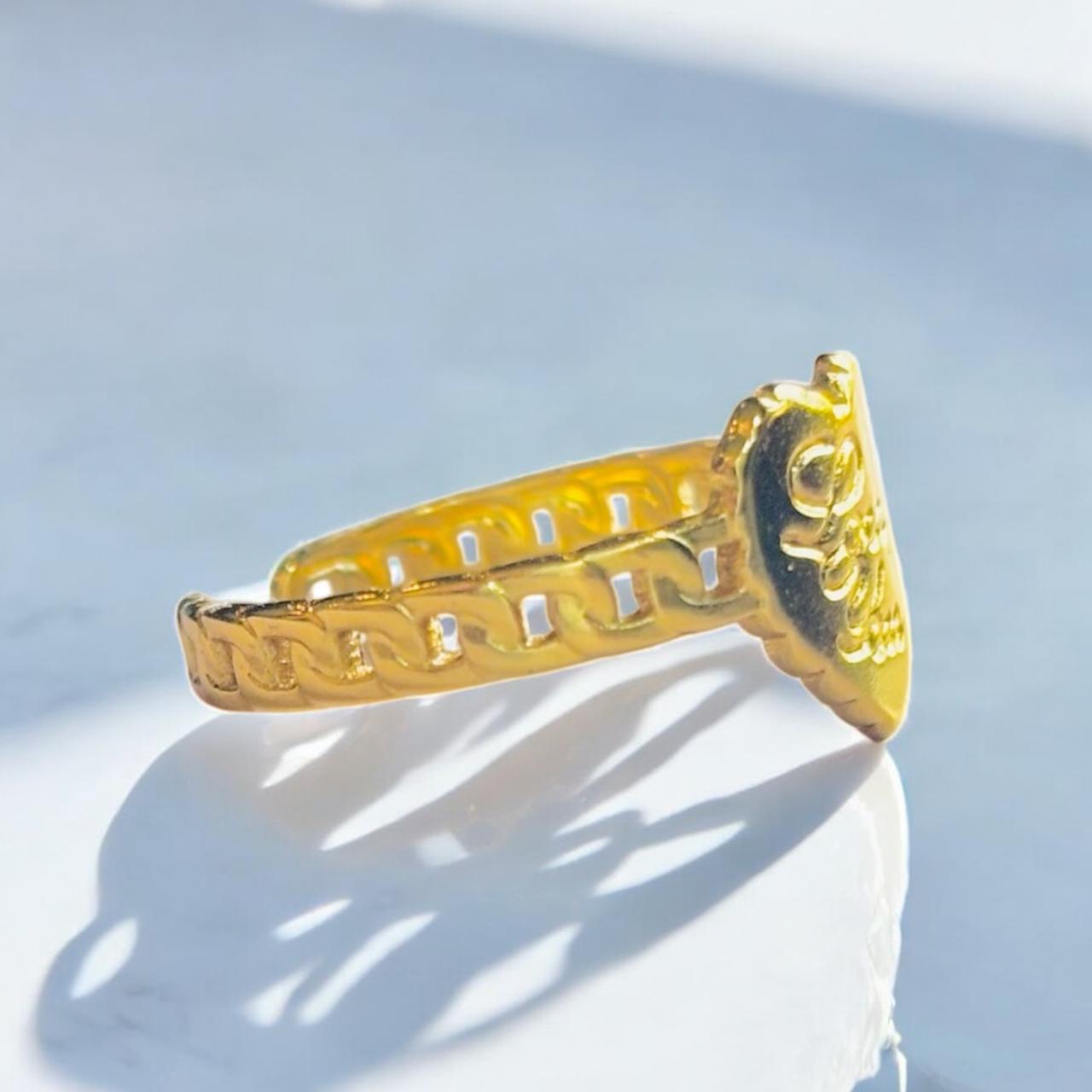 GOLDEN COZY LOVE RING