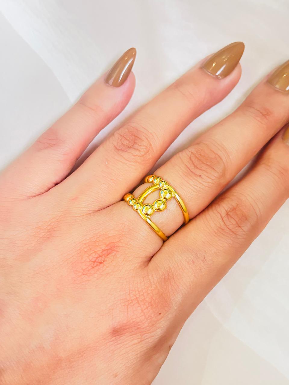 GOLDEN GLOW MODE RING