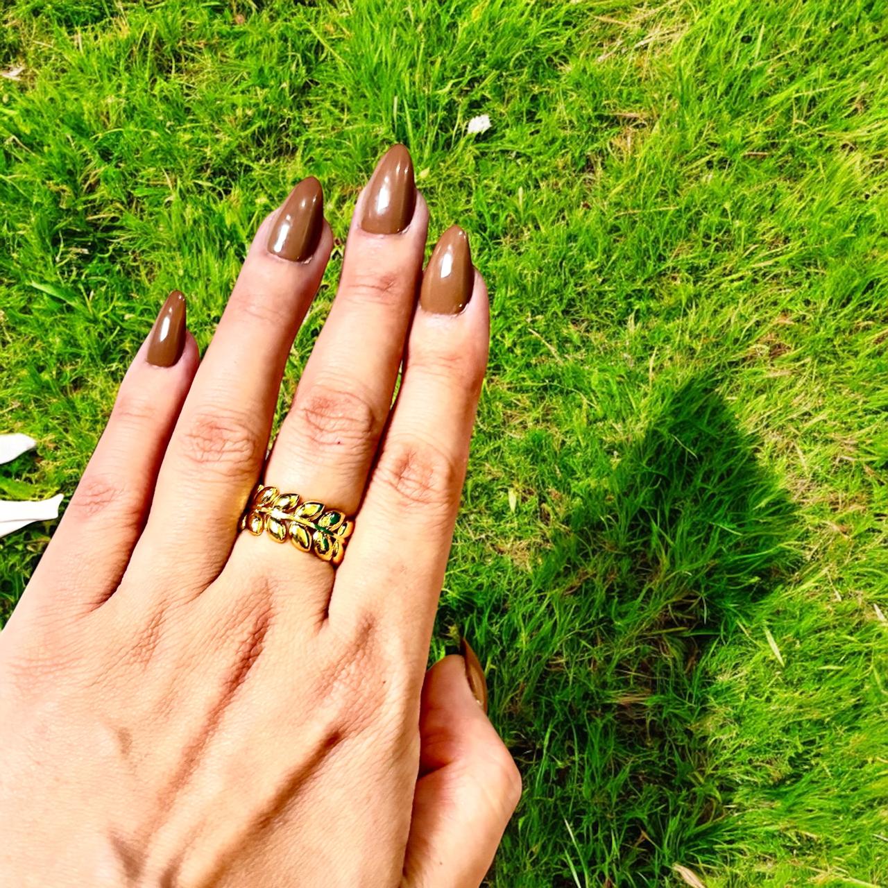 GOLDEN HALO RING