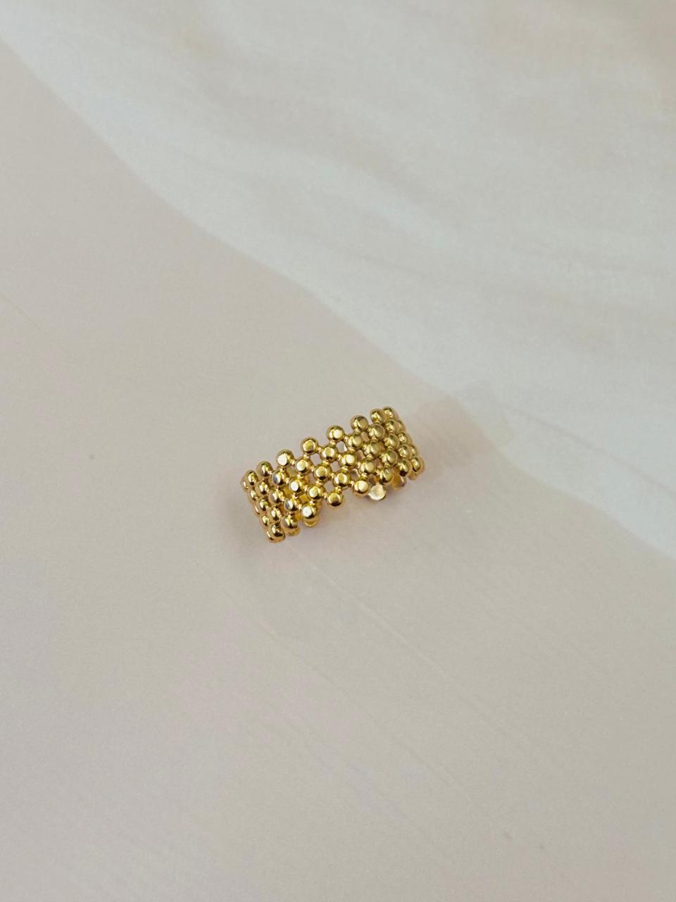 GOLDEN NET RING