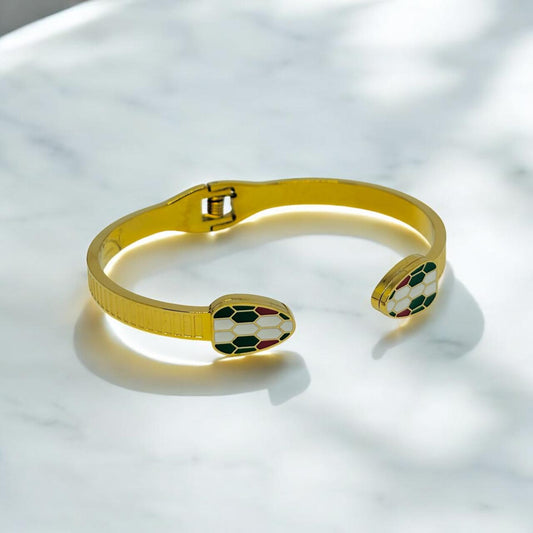 ENAMEL SERPENT BRACELET