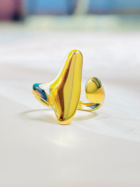 GOLDEN BARE BOLD RING