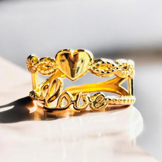 GOLDEN MY LOVE RING