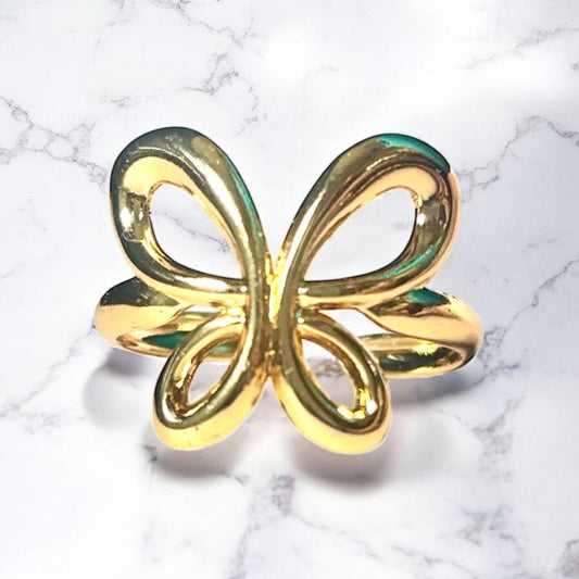 GOLDEN FLUTTER RING