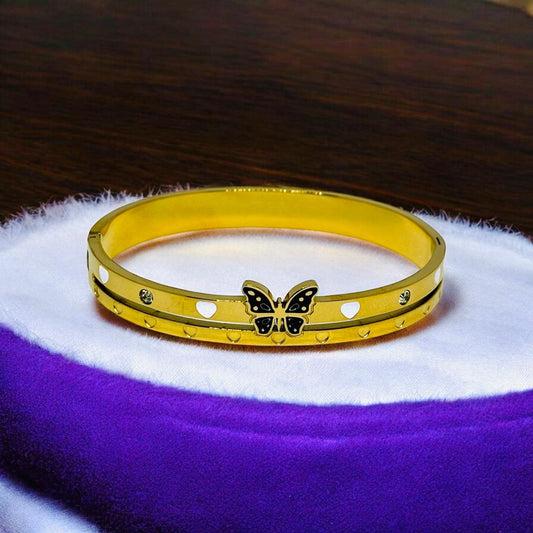 BLACK BUTTERFLY BRACELET