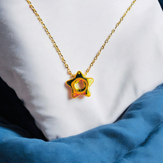 GALAXY STAR PENDANT NECKLACE