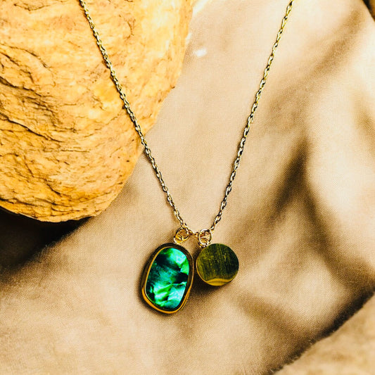 DAINTY DISC CHAIN NECKLACE