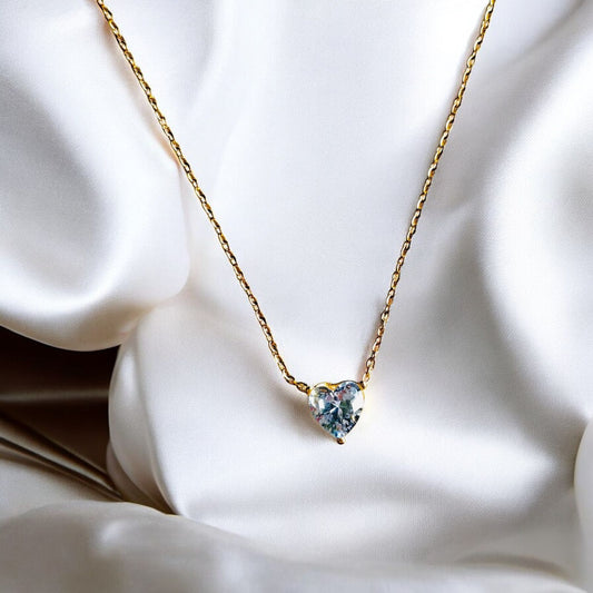 CRYSTAL BLOOM DROP NECKLACE
