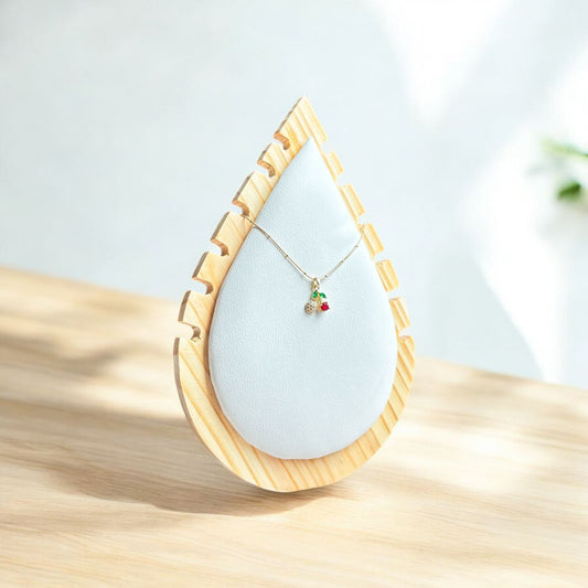RUBY LEAF FALL NECKLACE