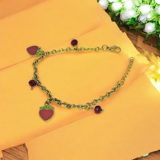 BERRY BLISS CHARM BRACELET