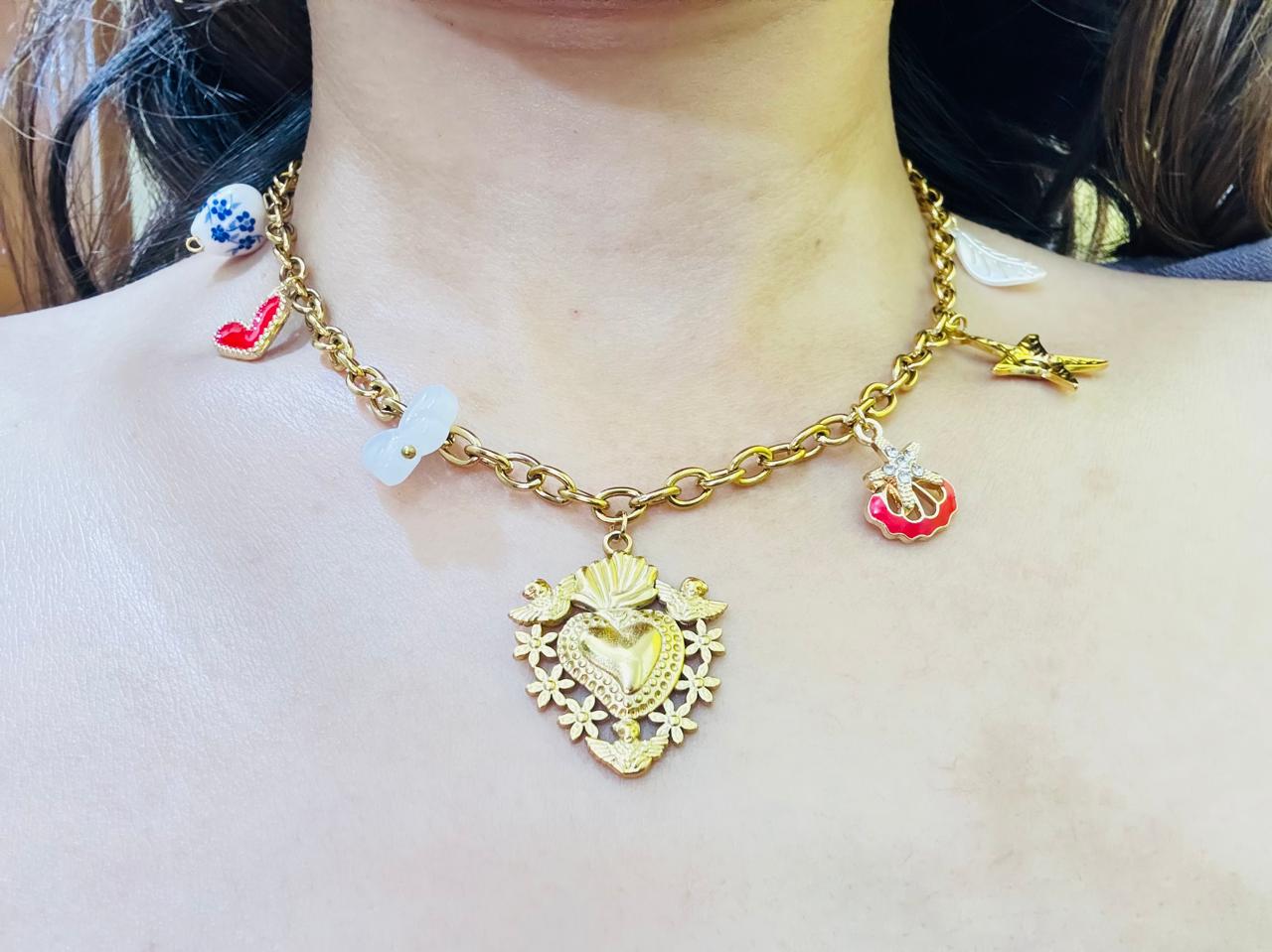 WHIMSY CHARMS NECKLACE