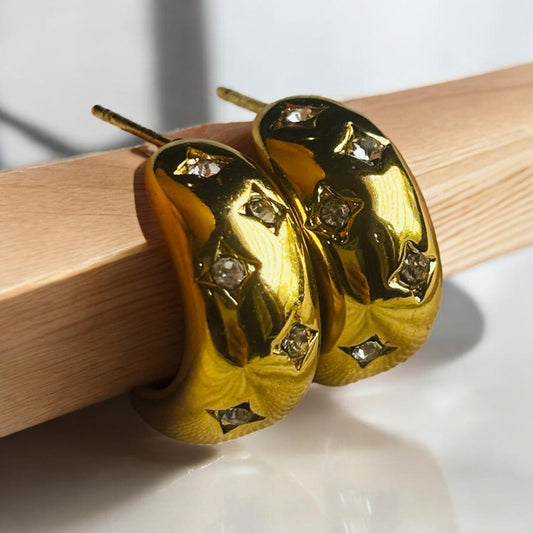 ETERNAL SPARK STUDS EARRINGS