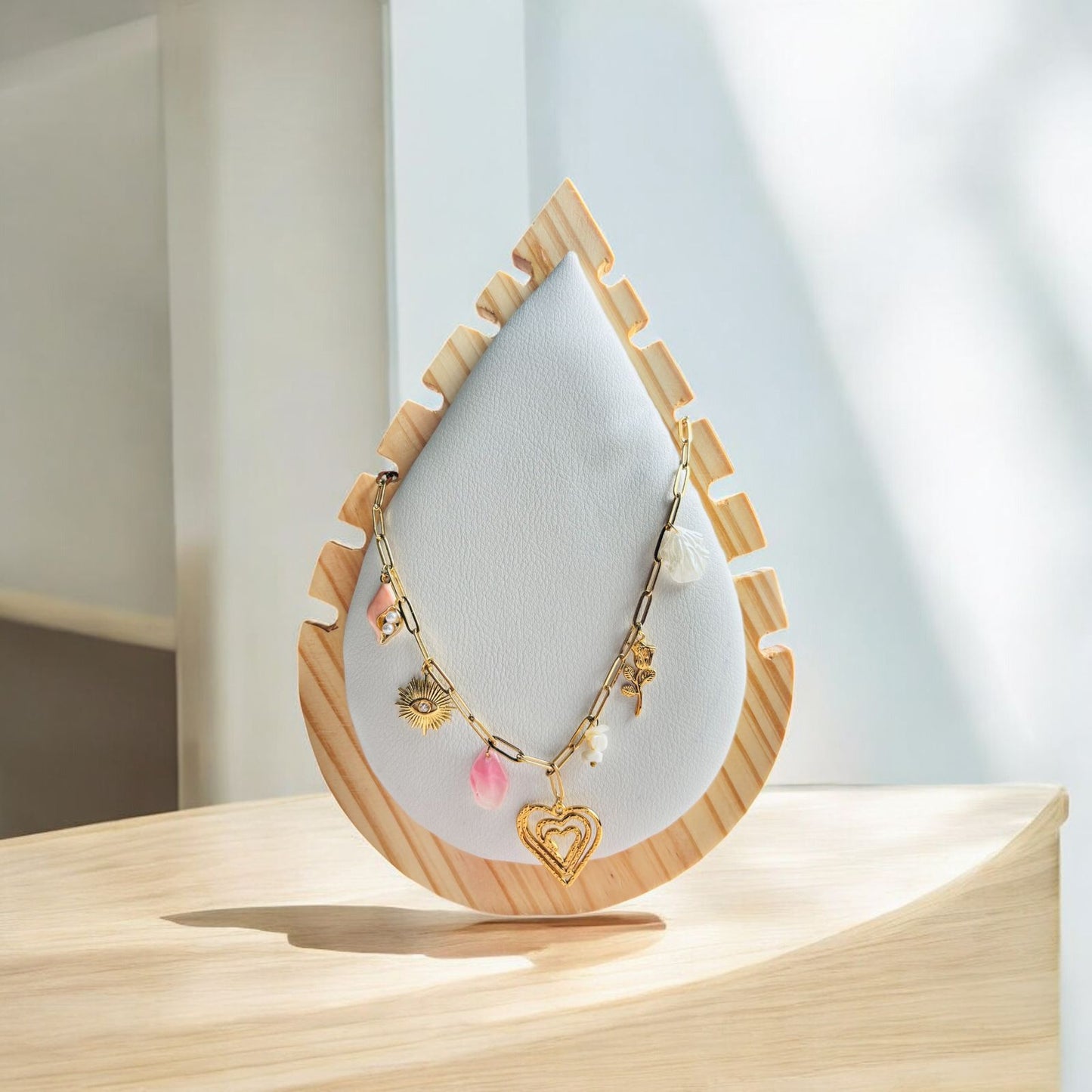 LOVE IN BLOOM CHARMS NECKLACE