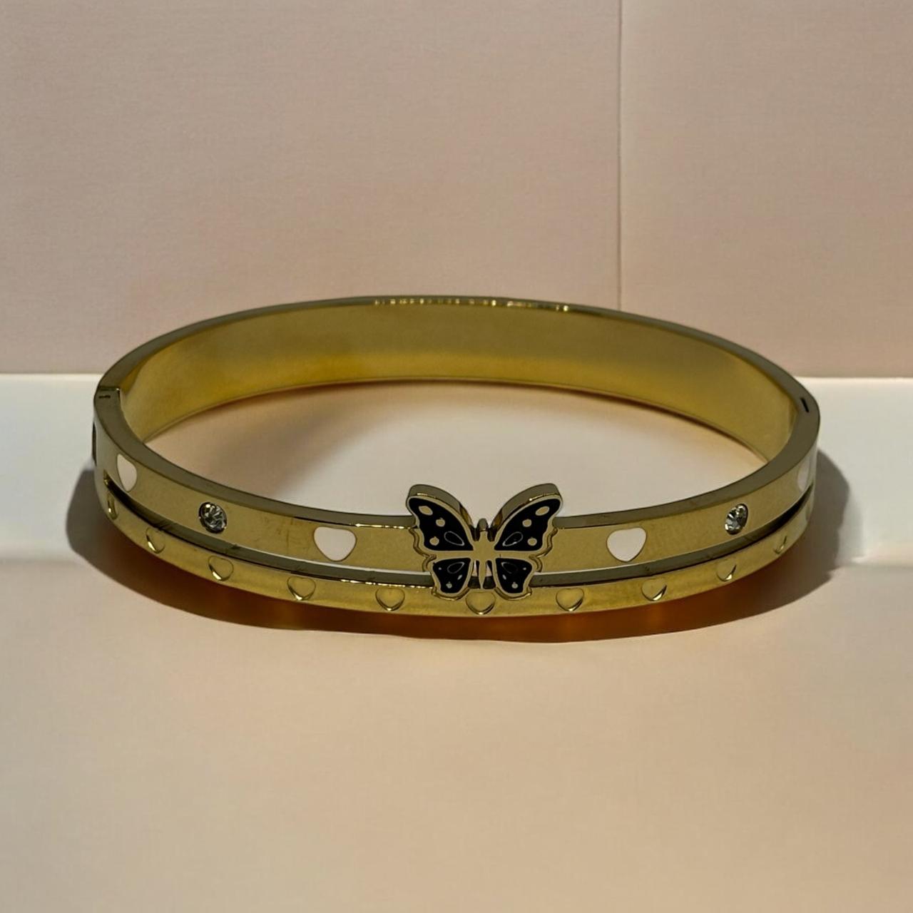 BLACK BUTTERFLY BRACELET
